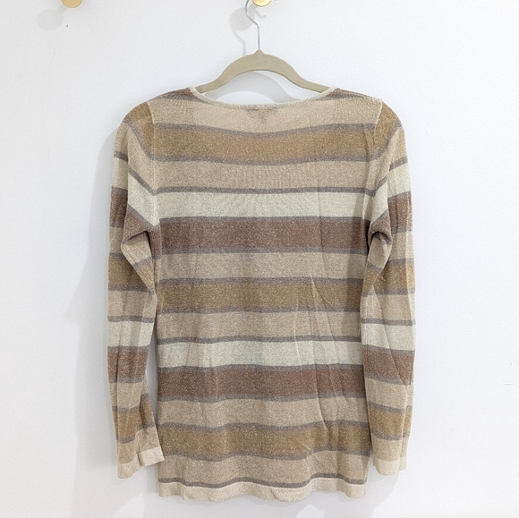 Golden semi transparent sweater from Modis - Picture 5 of 5